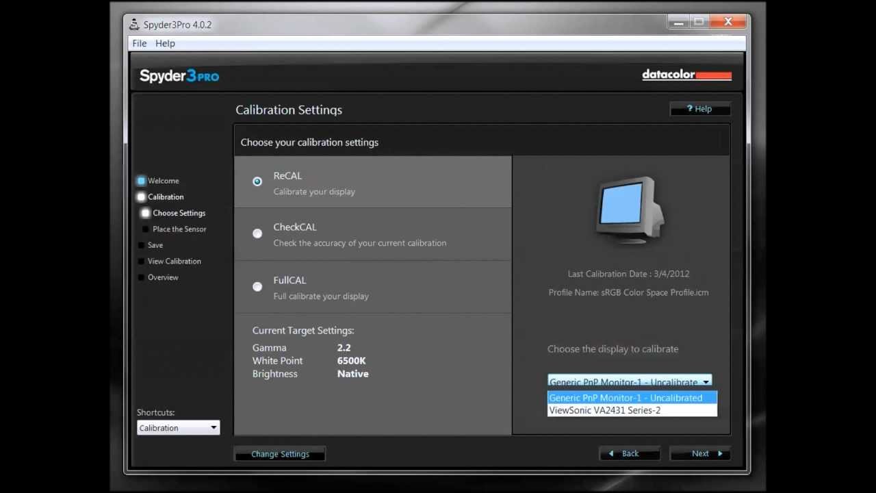 best monitor calibration for mac 2012
